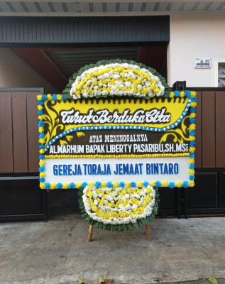 Papan Bunga Duka di 2 Ilir