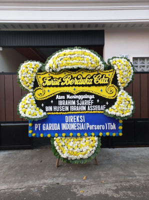 Papan Bunga Duka di 2 Ilir