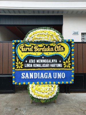 Papan Bunga Duka di 2 Ilir